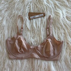 Skims Fits Everybody Unlined Demi Bra Mica Size 32DD